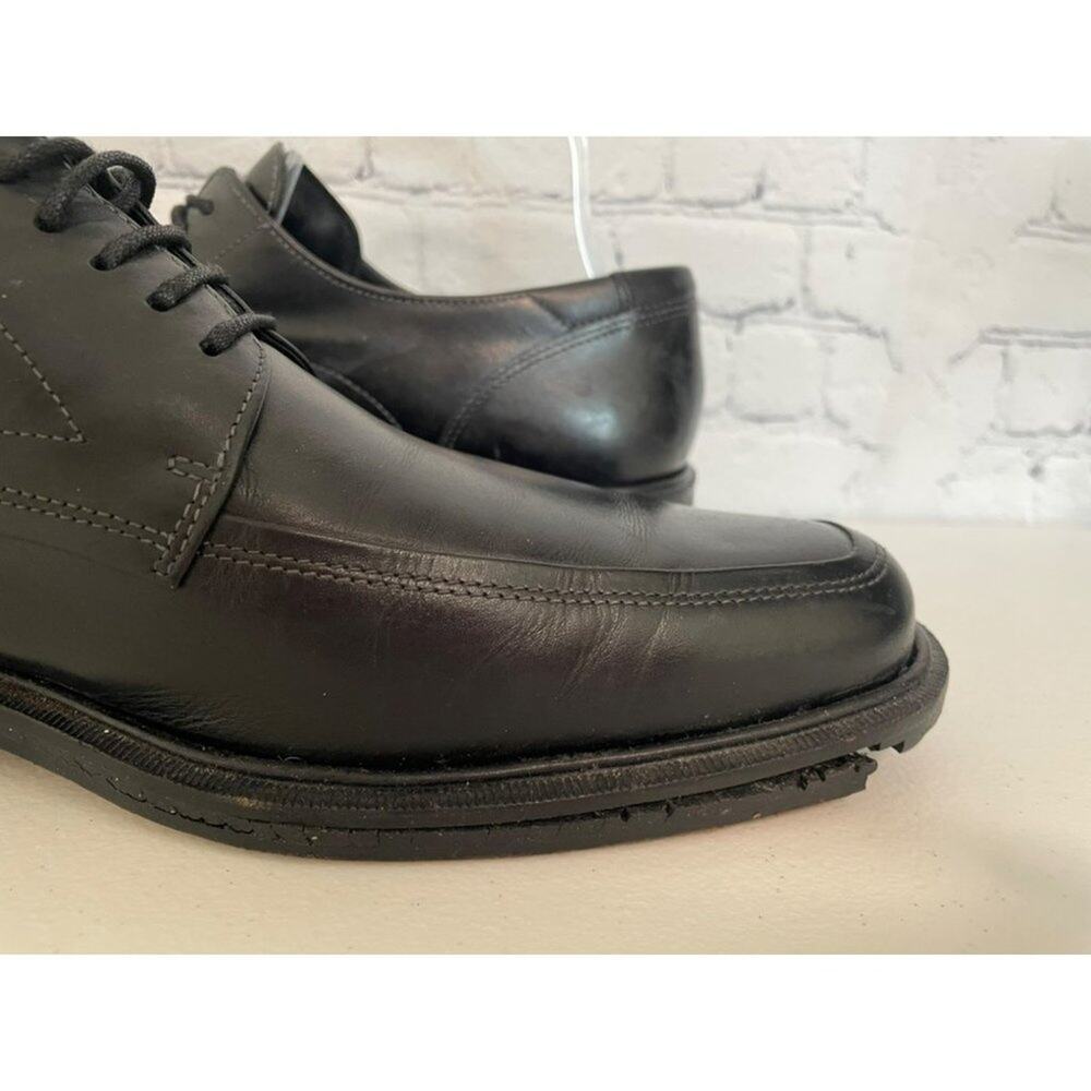 ECCO Men's Black Melbourne Tie Shoe Size EU 44 / US 10.5 - Pre-owned, Some Wear - Picture 7 of 13
